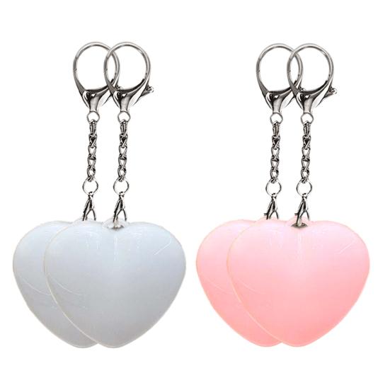 Sensor Light Rechargeable Purse Light Touch-Sensitive Heart Cloud Shaped LED USB Charging Compact Bag Lamp Women