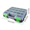 34-compartment Screw Organizer Box Screw Craft Jewelry Organizer Box Metal Parts Hardware Tool Screwdriver Repair Tool Box