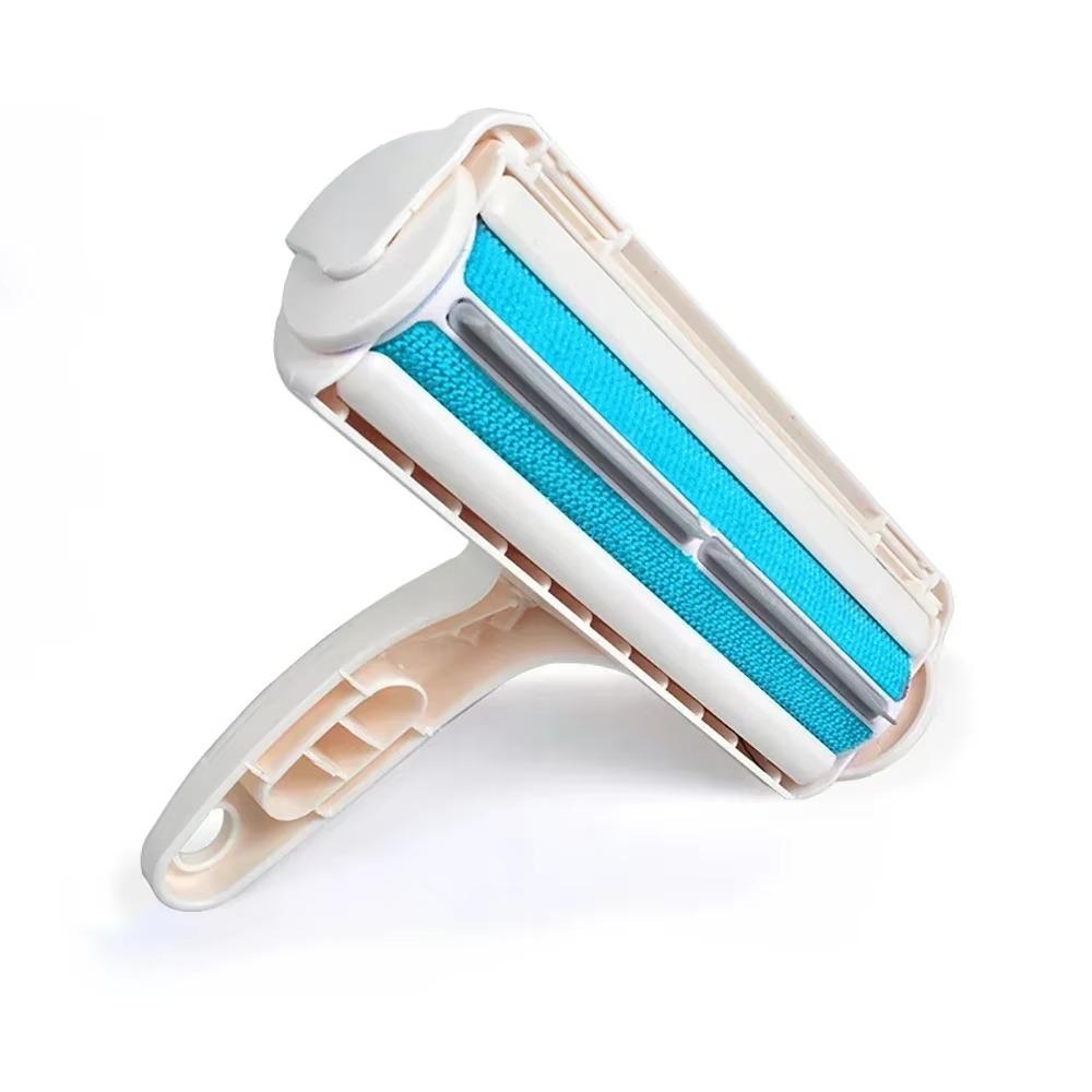 

Sticky Hair Brush 1PC Pet Hair Collector Grooming Clean Hair De-fluffing Sticky Hair Brush Dehairer Sofa Carpet синій