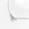 BLOOM Silver Rhodium Plated Diamond Tyrannosaurus Necklace [BLOOM] [WEB Limited] 0773-0120-0019-0000