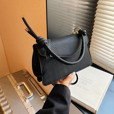 Niche Design Bag Women'S High-Value Indentation Commuter Small Square Bag Fashion Shoulder Messenger Small Square Bag