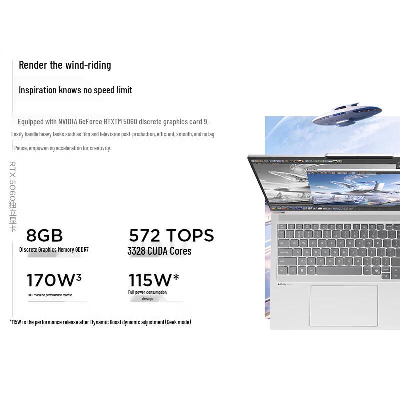 Lenovo ThinkBook 16+ High-Performance Laptop (CN Version)