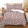 Bed Linens Quilt Cover Cow/Zebra Stripes Comforter Bedding Sets Leopard Print Duvet Set Housse De Couette Twin Size High-quality