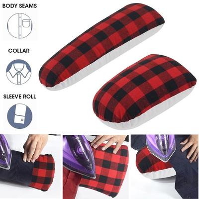 Heat Resistant Tailor's Ham Durable Sewing Accessories Ham Shaped Ironing Pads Pressing Sleeve Portable Curves and Sleeve Roll