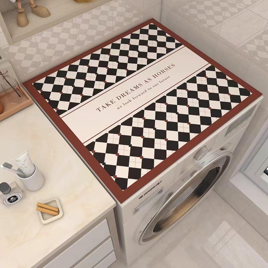 

Водонепроницаемый кожаный чехол от пыли для стиральной машины барабанного типа и холодильника Microwave (36x46 cm)