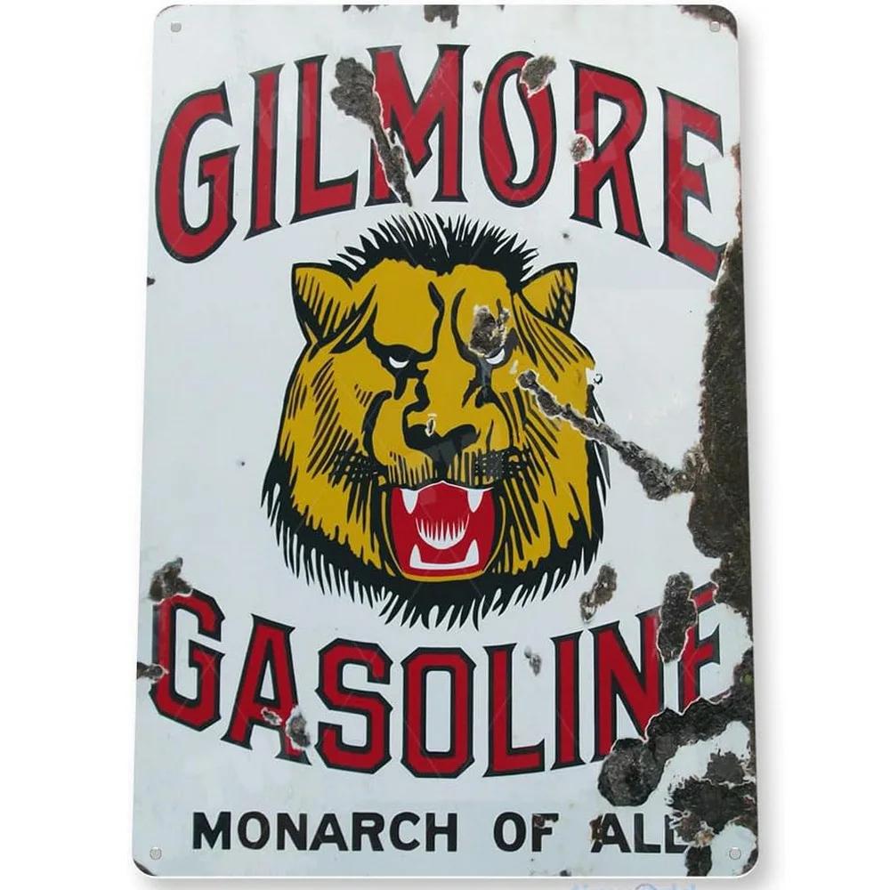 Metal Signs Vintage Camel Gulf Oilzum Gas Oil Posters Plate Wall Decor for Home Bars Garage Cafe Clubs Retro Poster Plaque