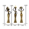 Vibrant Beautiful Finish Uniquely Hand Crafted Home Decor African Tribal Women Art Piece