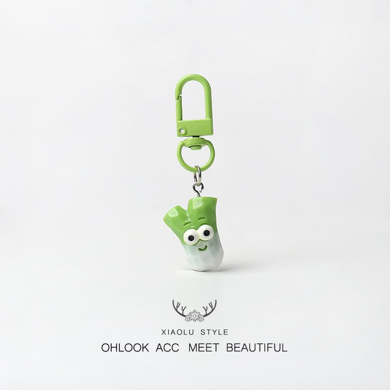 Adorable Mini Fruit Keychain Pendant - Cute, Funny Bag Charm Accessory