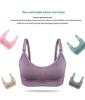 Seamless Front Closure Push-Up Nursing Maternity Bra - Plus Size, Anti-Sagging, Postpartum & Breastfeeding Support