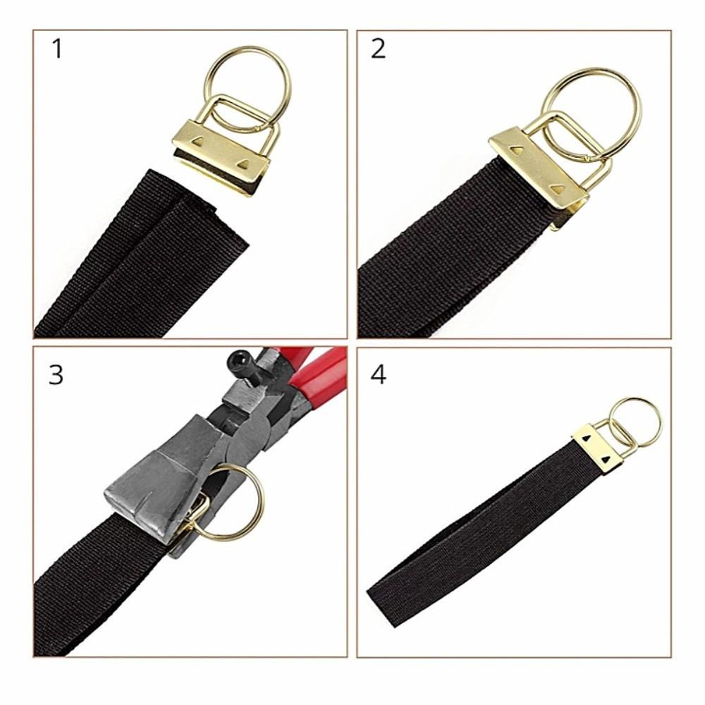 41 Pcs Pliers Bag Strap Hardware DIY Jewelry Making Tools Gold Key Fob Hardware Set  Hardware Repair