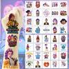 20/40pcs Waterproof Demon Hunter Cartoon Anime Temporary Tattoos Body Art Stickers Toys for Kids K-pop Fans Funny Party Gifts