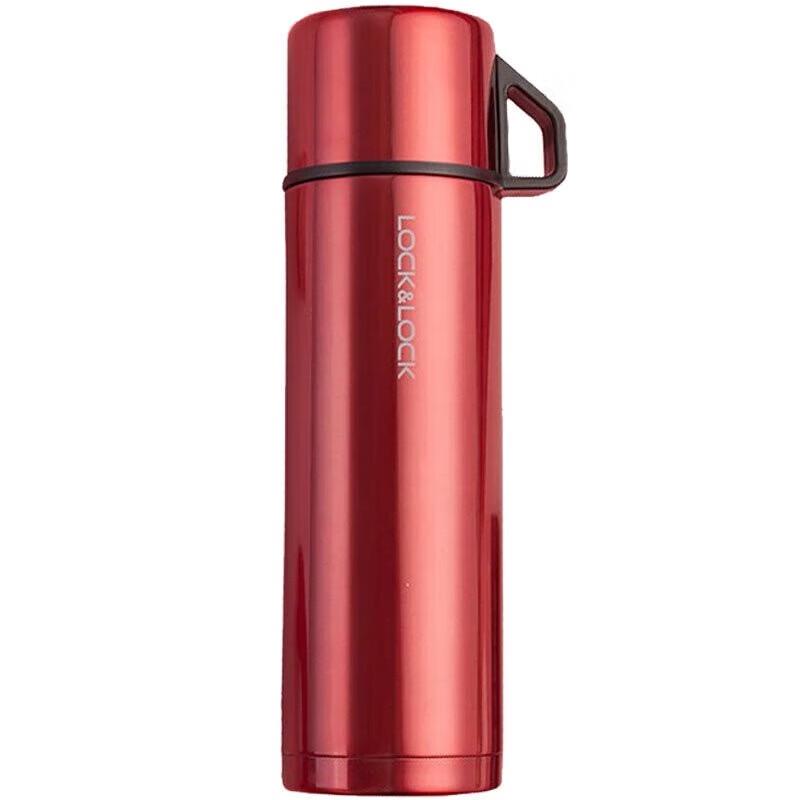LocknLock LHC1468 316 Stainless Steel Insulated Mug with Handle