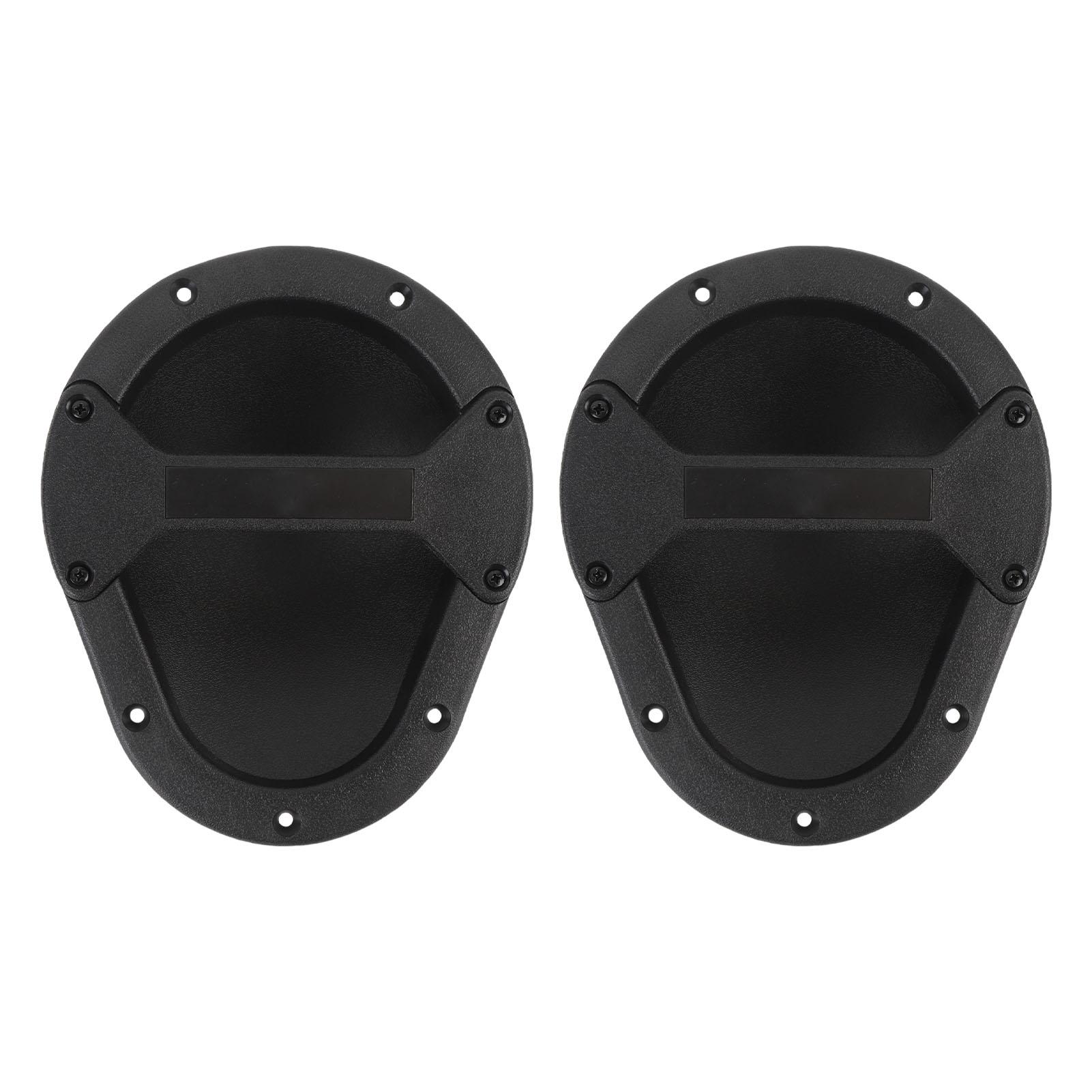 

2 шт. Ручка для переноски динамика, утолщенная АБС-пластик, замена ручки для корпуса динамика для сценического динамика, ящика для инструментов