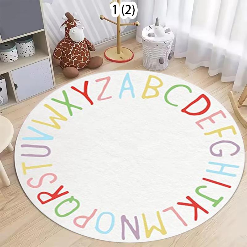 Japanese-Style Living Room Round Carpet, Bedroom Swivel Chair, Computer Chair, Sofa,Coffee Table Cushion, Home Decoration
