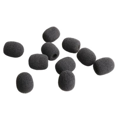 100Pcs Headsets Microphones Foam Cover Foam Microphones Protector Foam Cover Protective Windproof Cover for K1/K9