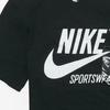 Nike T Shirts Men's Black Crew Neck Moderate Straight Fit BV0627-010