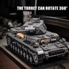 Military WW2 German Tiger Heavy Tank Model Building Blocks Army Panzer Battle Tank MOC Soldiers Figures Bricks Toy Children Gift