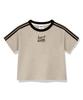 ANEWBROS Bro Name Mark Semi-Crop Track Short Sleeve T-Shirt 6 Colors [Anse_6002]