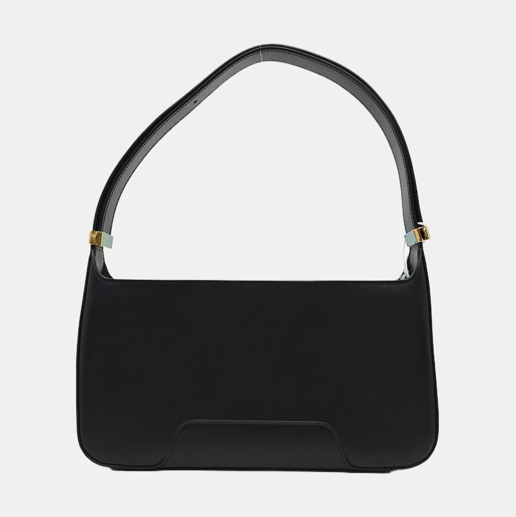 [Gebraucht] TB Metall-Logo Leder Verstellbarer Schultergurt Kalbsleder Unterarm-Tragetasche Crossbody-Umhängetasche - Ausgezeichnet #7PGZ9B
