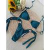 Starfish Strappy Thong Bikini Women Swimwear Female Sexy Swimsuit Solid Bathers Bathing Swimming Swim Suit Beachwear