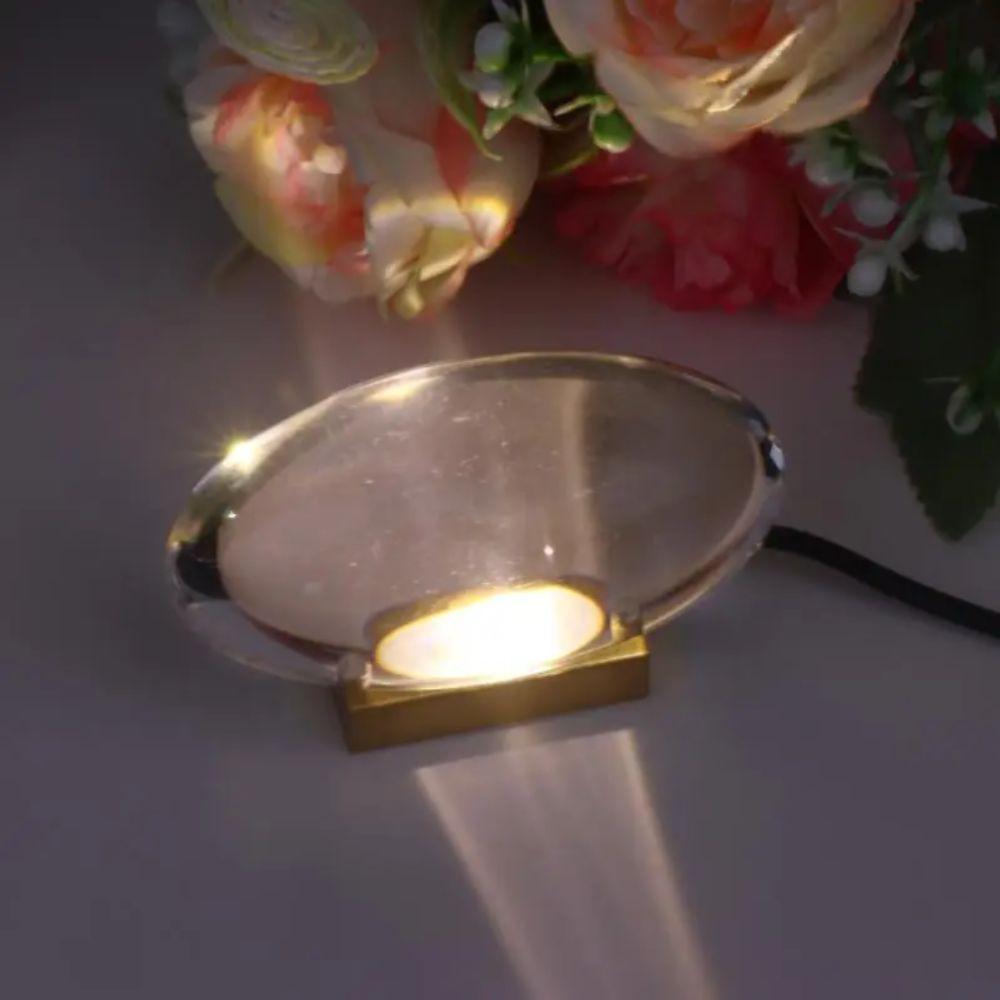 Creative Luminous Bedside Lamp Rainbow Atmosphere Table Lamp Led Crystal Lamp  Living Room Decor