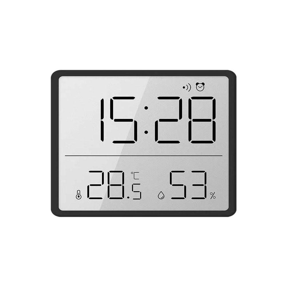 

Magnetic LCD Digital Clock Wall Mounted Refrigerator wall Alarm Clock Ultra Thin Desk Clock for Bedside Living Room