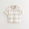 Mark Jenny Boys' Cool Casual Striped Polo Shirt Kidsren's Short-Sleeved T-Shirt 2026 Summer New Style 550575