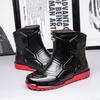 Spring And Autumn Outdoor Rain Boots Men And Women Waterproof Shoes Work Shoes Rain Boots Kitchen Rubber Shoes Water Boots 36-45
