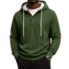 Men's Athletic Casual Pullover Hoodie, Color Pattern, Thick for Winter