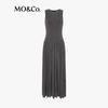 MO&Co. Women's Merino Wool Low-Waist Knit Long Dress