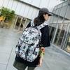 Schoolbag Male Comics Large Capacity Junior High School Student Campus Backpack Trendy Cool Street Newspaper Backpack
