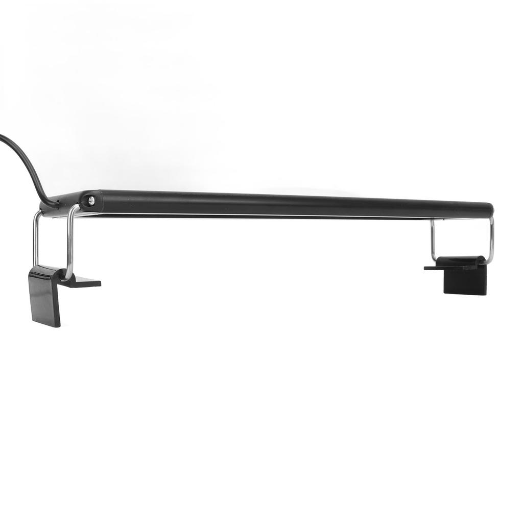 LED Aquarium Light 3 Color Settings Slim Dimmable Fish Light with Timer Extendable Bracket for 11.8 To 15.7in Fish