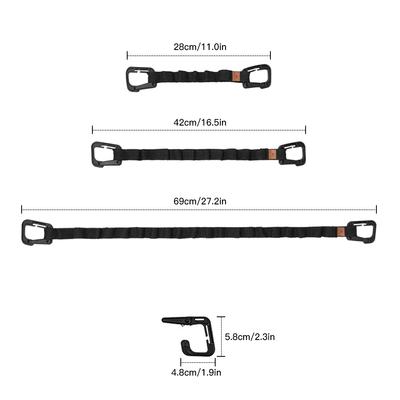 Lanière d'extérieur Extra solide, cintre pour outils de Camping, sangle de rangement pour Camping, ligne de vêtements robuste