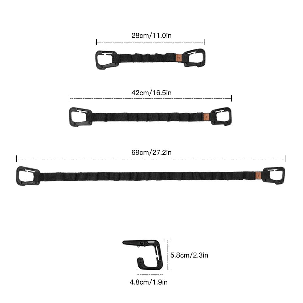 Outdoor Lanyard Extra Strong Camping Tools Hanger Campsite Storage Strap Heavy Duty Clothes Line