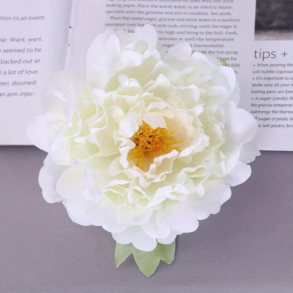 20pcs Artificial Peony Flowers Heads, Perfect for Weddings, Holidays, Office Decor, Bouquet Accents, Wedding Decorations