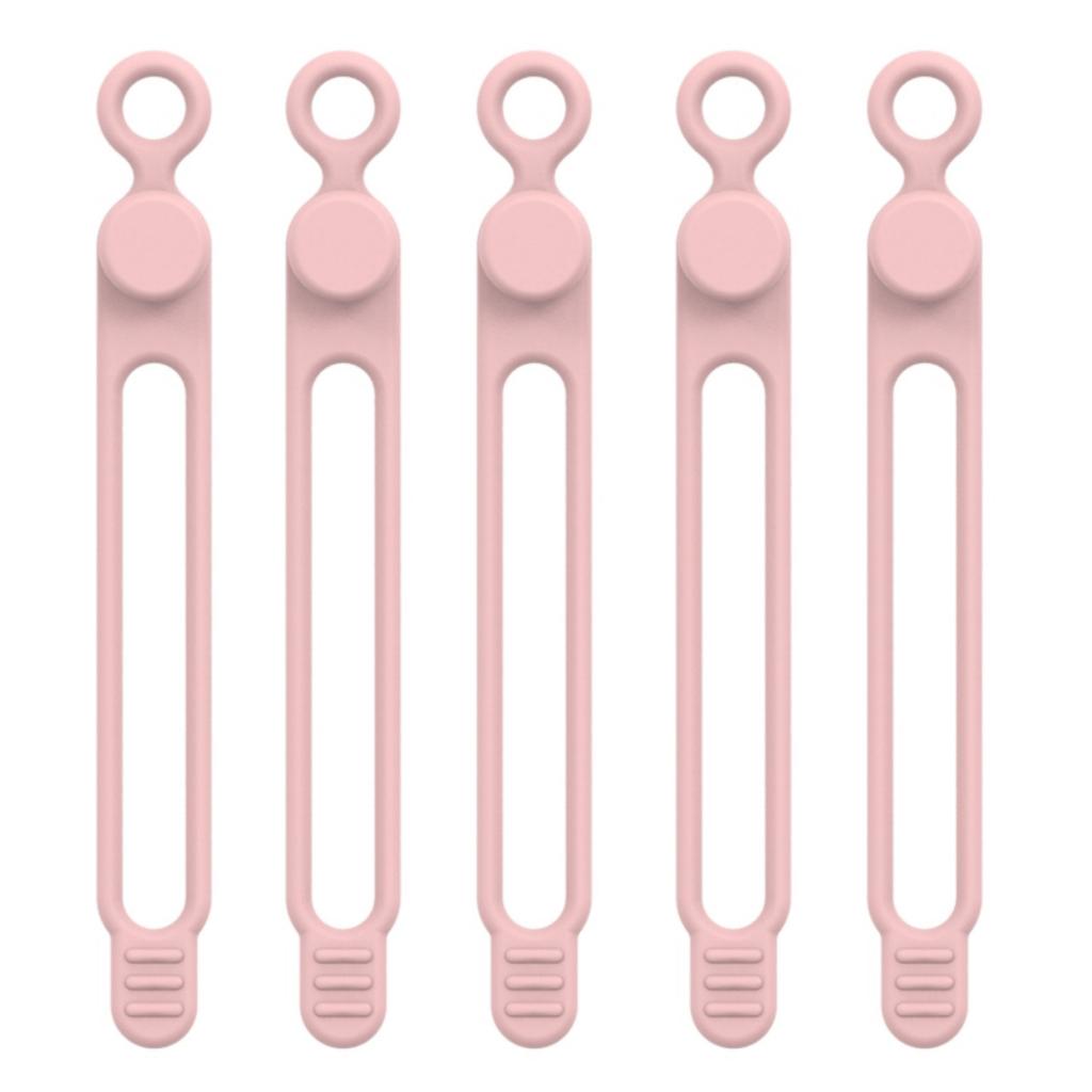 Silicone Cable Tie,Reusable Cable Straps,Cord Tie,Cable Cord Wire Organizers for Kitchen Office School Travel