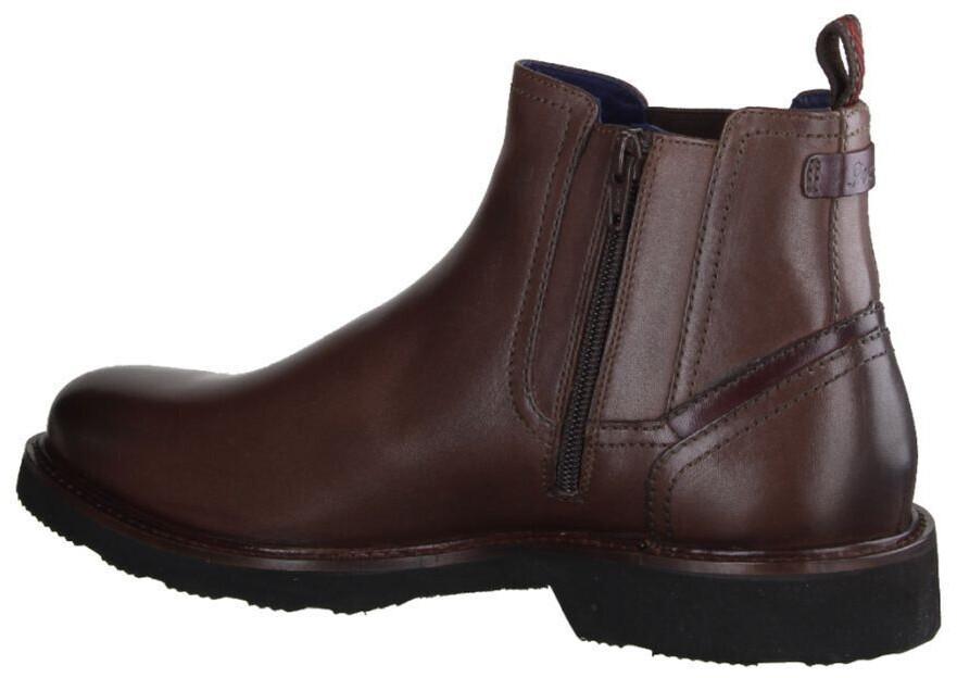 Ботинки Sioux Dilip-717 мужские коричневые с очень широкой съемной стелькой