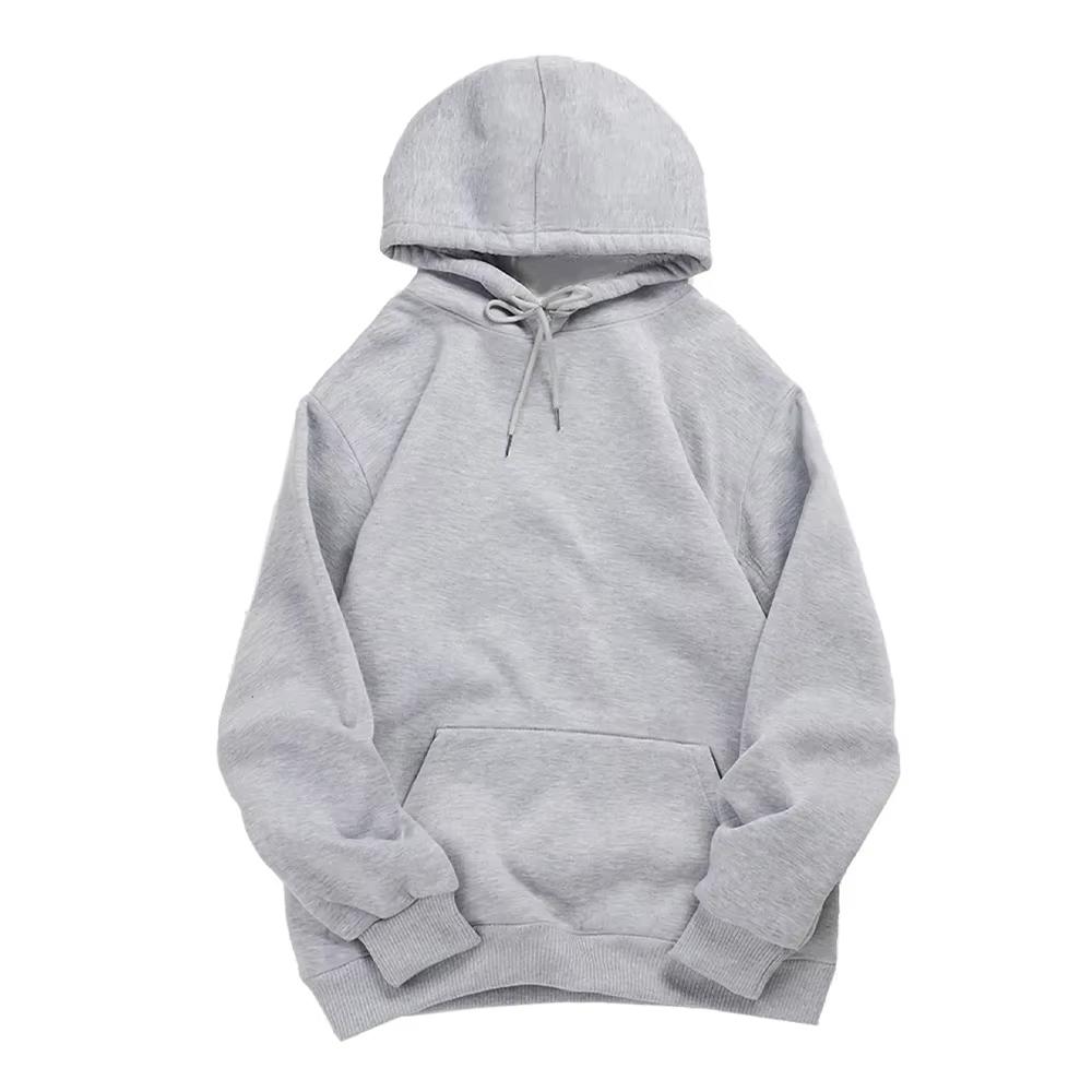 Warm Thicken Fleece Hoodie Men Women Unisex Casual Pullover Long Sleeve Solid Color Sweatshirts Autumn Winter Harajuku hoodies