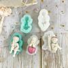 Cupid Little Angel Silicone Fondant Molds 3 Style Cake Decorating Tools Chocolate Candy Dessert Cupcake Kitchen Baking Mould