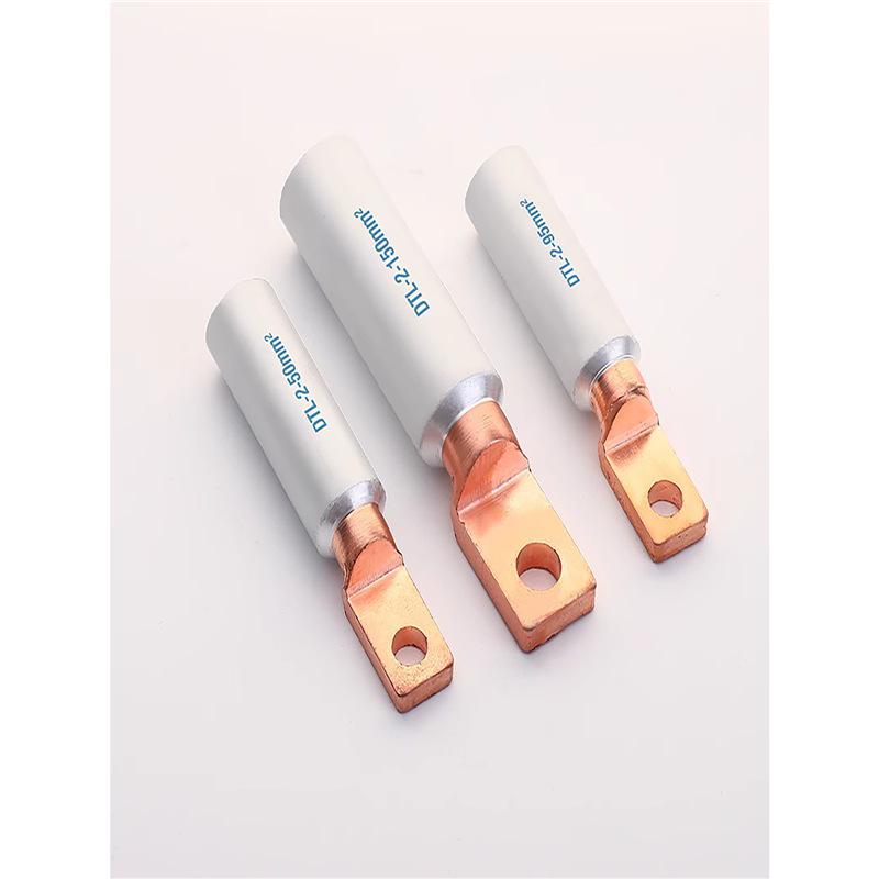 DTL-50/70/95 Square Head Copper-Aluminum Transition Lug with Plastic Shell for Circuit Breakers and Cable Terminals