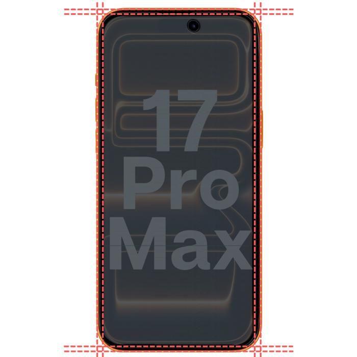 Verre Trempé - PHONILLICO - iPhone 17 PRO MAX - Pack de 4 - Anti Espion - Résistant aux rayures