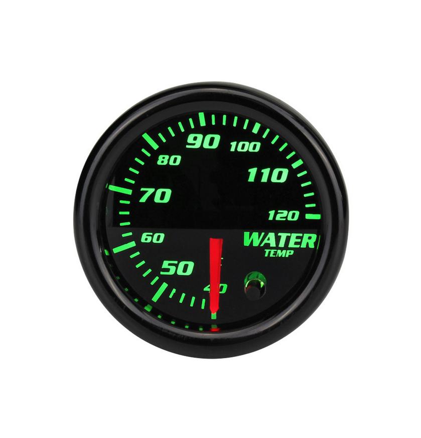 

Universal Car 2 /52mm 7 Colors LED Water Coolant Temperature Temp Gauge Meter