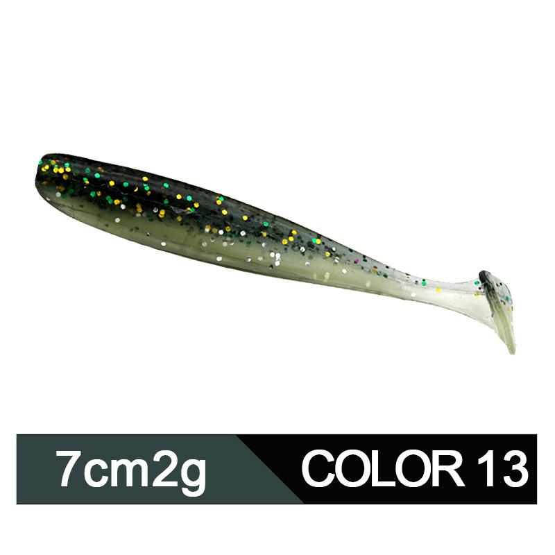 12cm Soft Fishing Lure Bait Flexible Material Artificial Lifelike Design Suitable for Various Fishing Environments and Species