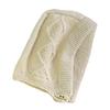 Balaclava Large Head Circumference Knitted Hat Women's Winter Warm Ear Protection Woolen Hat Neck Cover Sweatshirt Hat