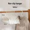 High-End Non-Slip Half-Round Plastic Clothes Hanger - Anti-Shoulder Marks