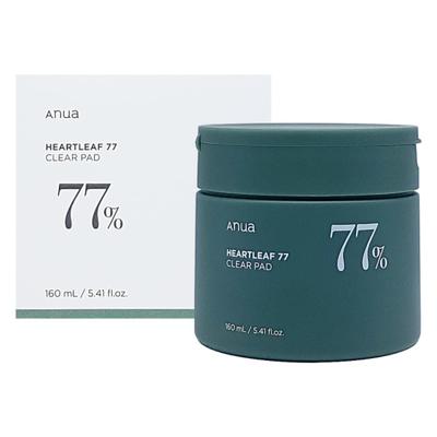 Houttuynia Cordata 77 Clear Pads, 70 Sheets, Trouble Care Pore Pads