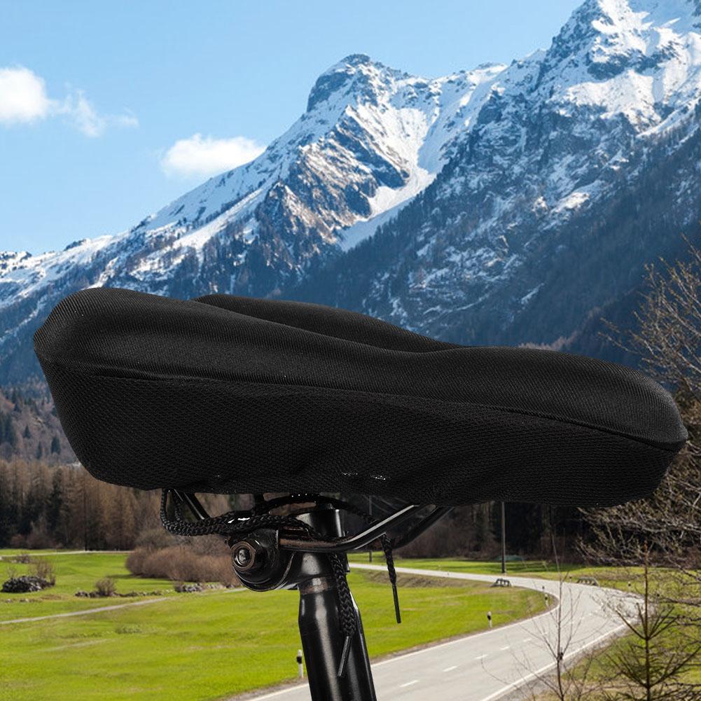 Bike Bicycle Comfortable Seat Saddle Pad Cushion Cover for MTB Replacement Accessory (# 1)