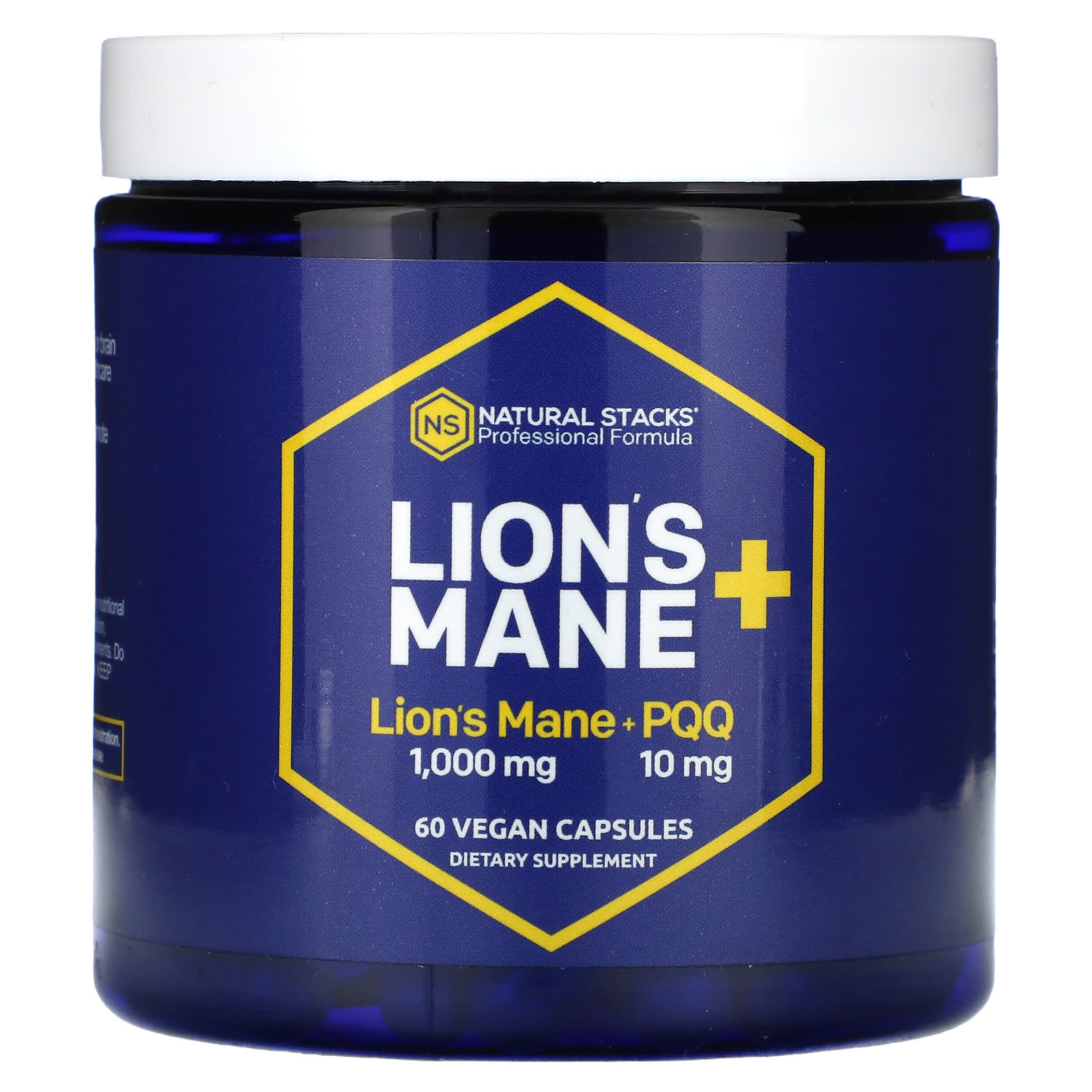 

Deer Antler Mushroom + Pqq, Veggie Capsules 60