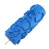 Texture Roller Tool Washable Reusable Rubber Decorative Art Texture Roller Sleeve for Painting 101Y
