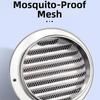 Stainless Steel Air Vent Cap Anti Bird Rat Wall Ceiling Exhaust Ventilation Grille Cover For Heating Cooling Duct